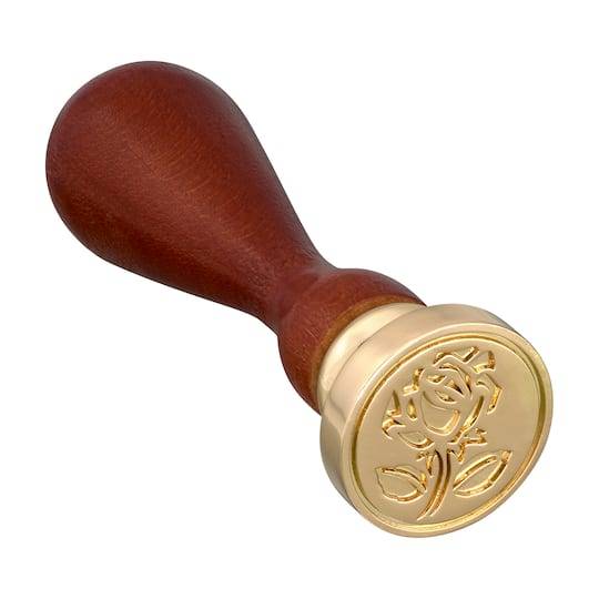 Rose Sealing Wax Stamp By Recollections