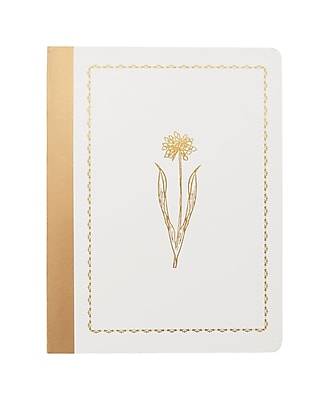 Martha Stewart Cream Flower Comp Book (MS101W)