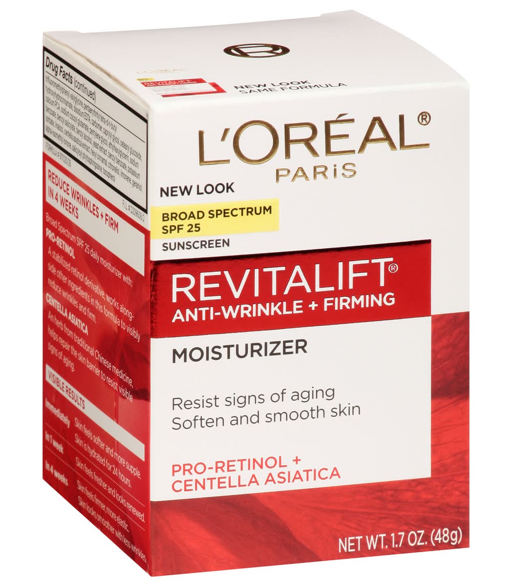 L'Oréal Revitalift Spf 25 Anti-Wrinkle + Firming Moisturizer (1.7 oz)