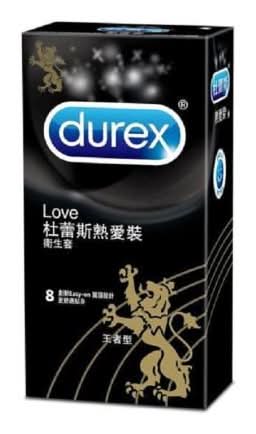 Durex杜蕾斯 王者型熱愛裝衛生套 (8 入)
