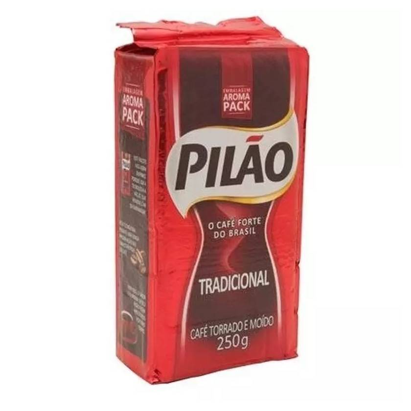 Pilão café torrado e moído tradicional a vácuo (250 g)