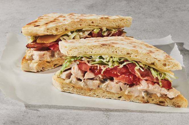 Foccacia Club Cantonnier (sandwich)