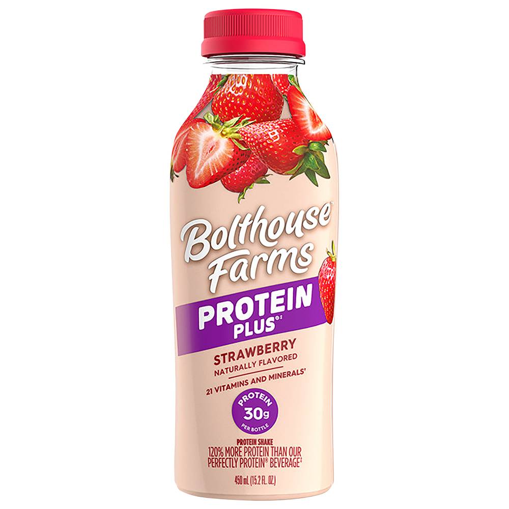 Bolthouse Farms Protein Plus Shake, Strawberry (15.9 oz)