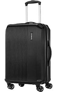 Samsonite Alliance SE 22 Hardside Carry-On Suitcase, 4-Wheeled Spinner, Bass Black (145793-1027)