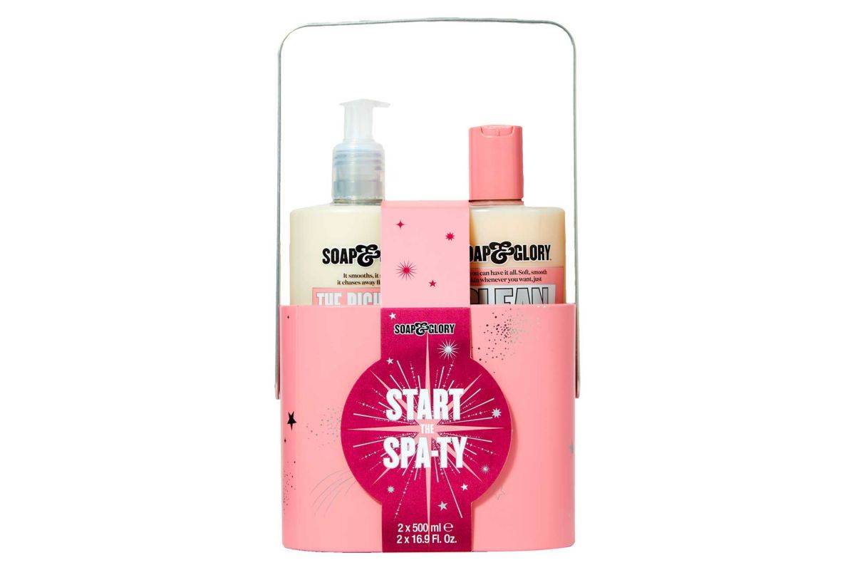 Soap & Glory Start the Spa-Ty Body Wash & Lotion (2 pack)