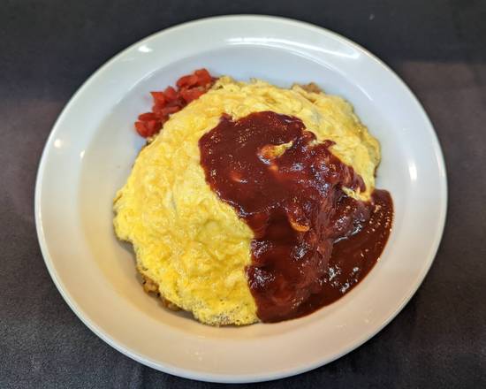 オムライス Omelet Rice