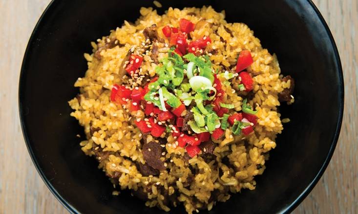Beef Sukiyaki Fried Rice Bowl (GAH)
