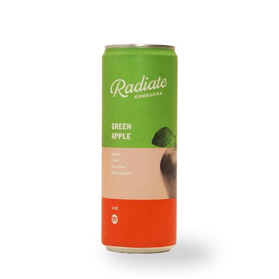 RADIATE KOMBUCHA - GREEN APPLE