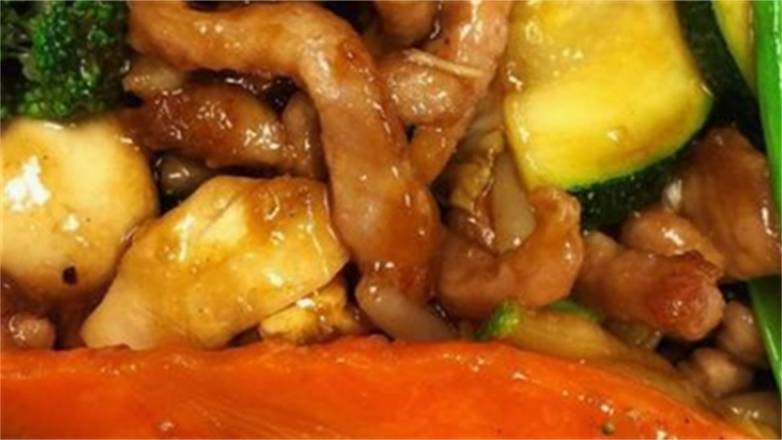 P3.Pork Chop Suey-叉烧炒碎