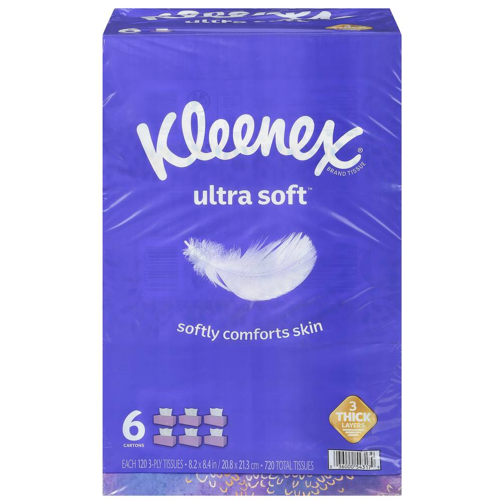 Kleenex Ultra Soft Facial Tissues