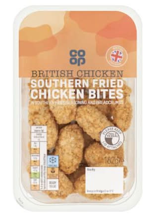 CO OP SOUTHERN FRIED CHICKEN BITES 162G