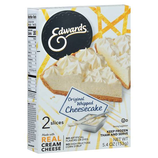 Edwards Signatures Whipped Original Cheesecake ( 2 ct)