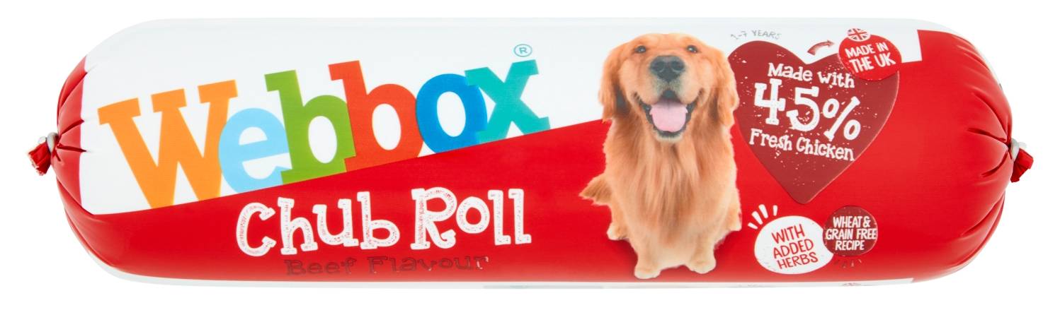 Webbox Beef Chub Roll 720G