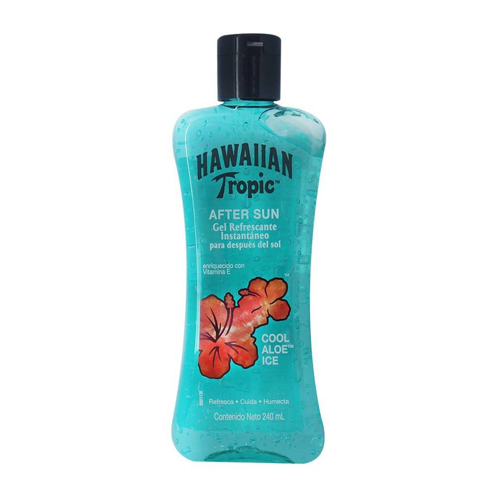 Hawaiian tropic gel refrescante para después del sol (botella 240 ml)