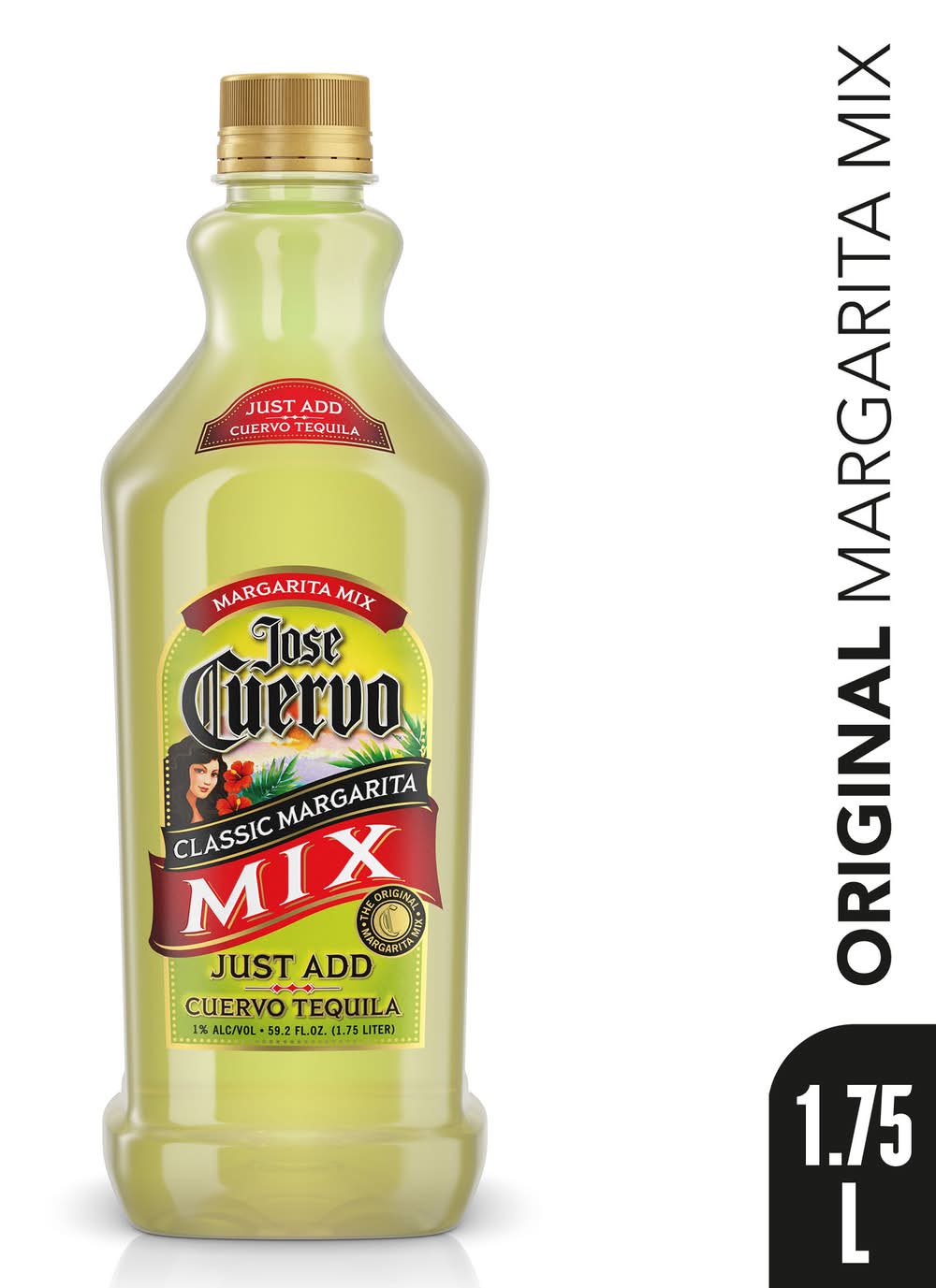 Jose Cuervo Classic Margarita Mix, Lime (1.75 L)