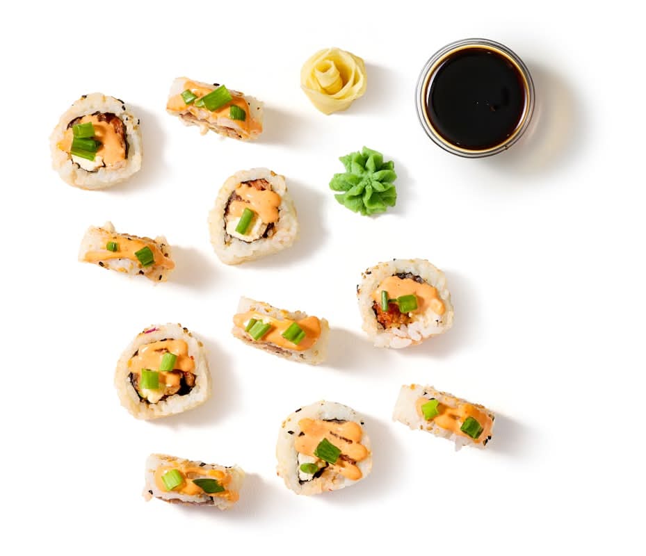 Winter Tuna Kimchi Sushi Roll