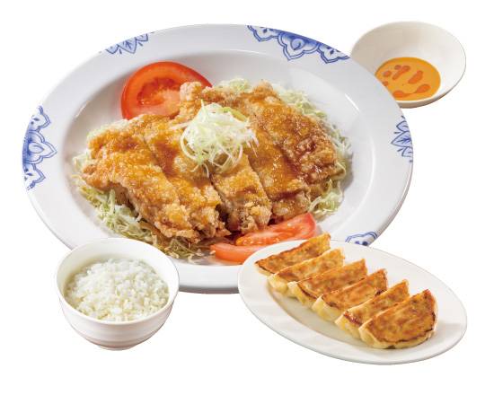 油淋鶏（味変!!胡麻ソース付き）セット