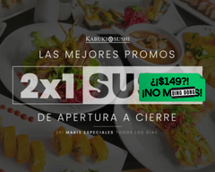 Kabuki sushi (Patriotismo)