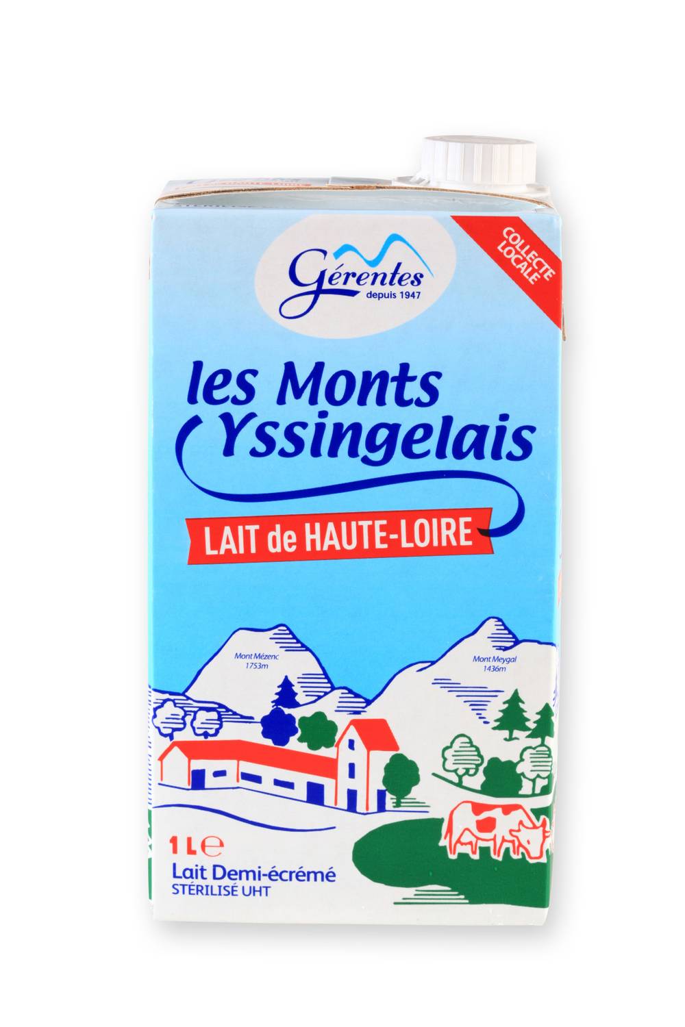 Gérentes - Lait de haute-loire les monts yssingelais (1 L)