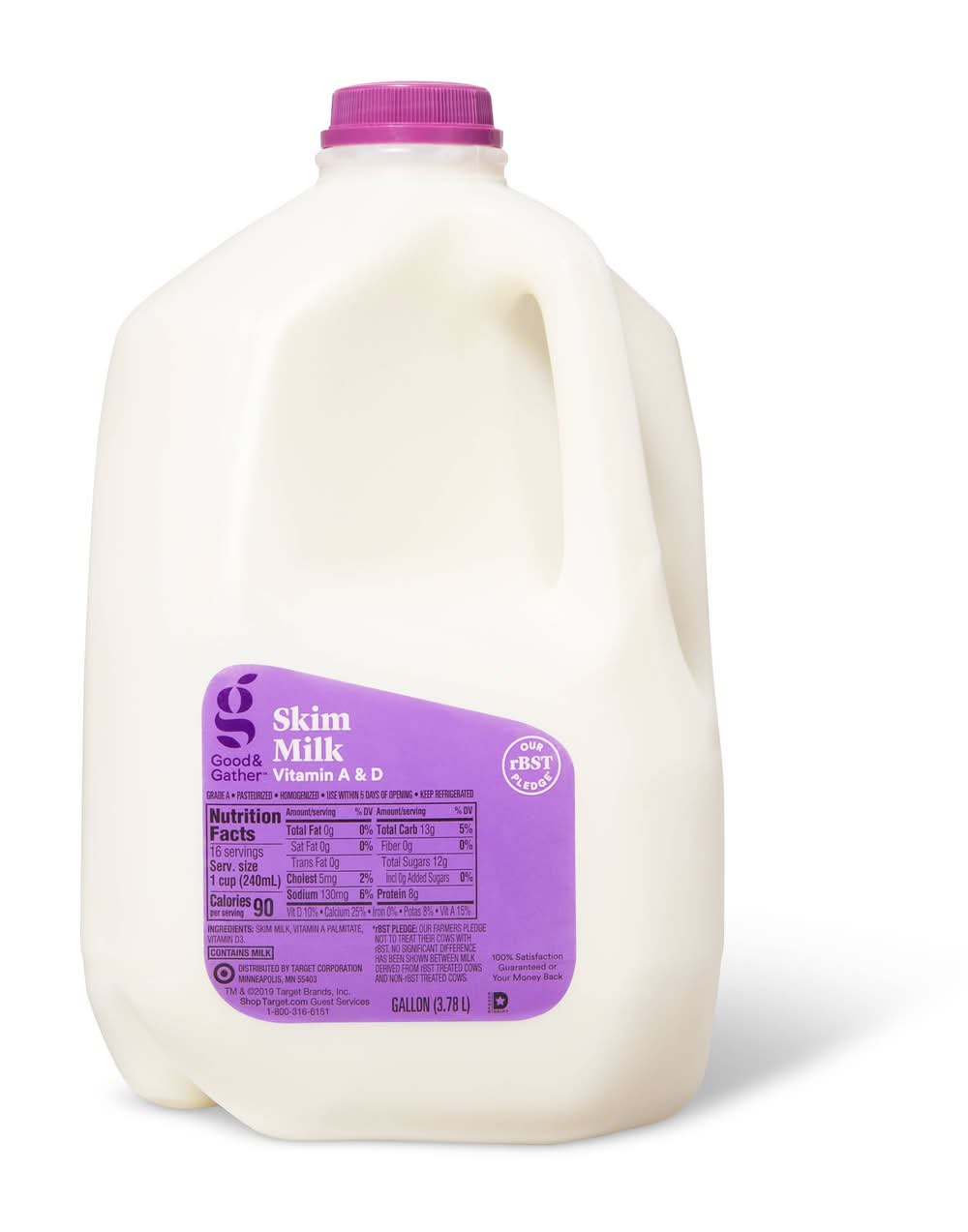 Good & Gather Skim Milk (3.78 L)