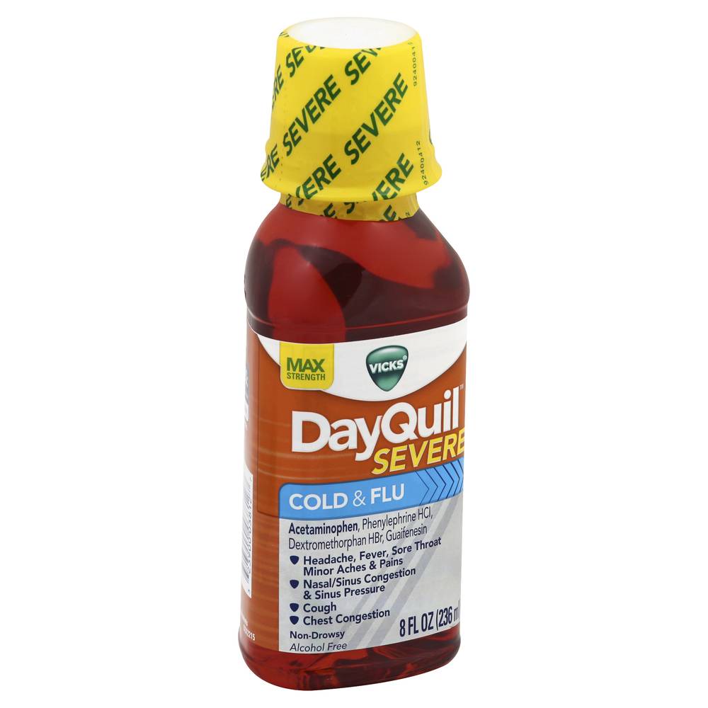 Vicks Dayquil Max Strength Severe Cold & Flu