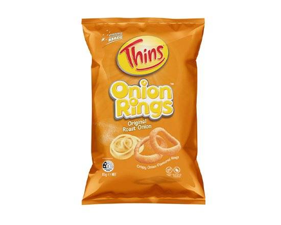 Thins Onion Rings Roast Onion 85g