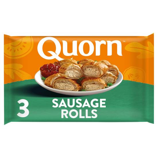 Quorn Vegetarian Sausage Rolls x3 210g
