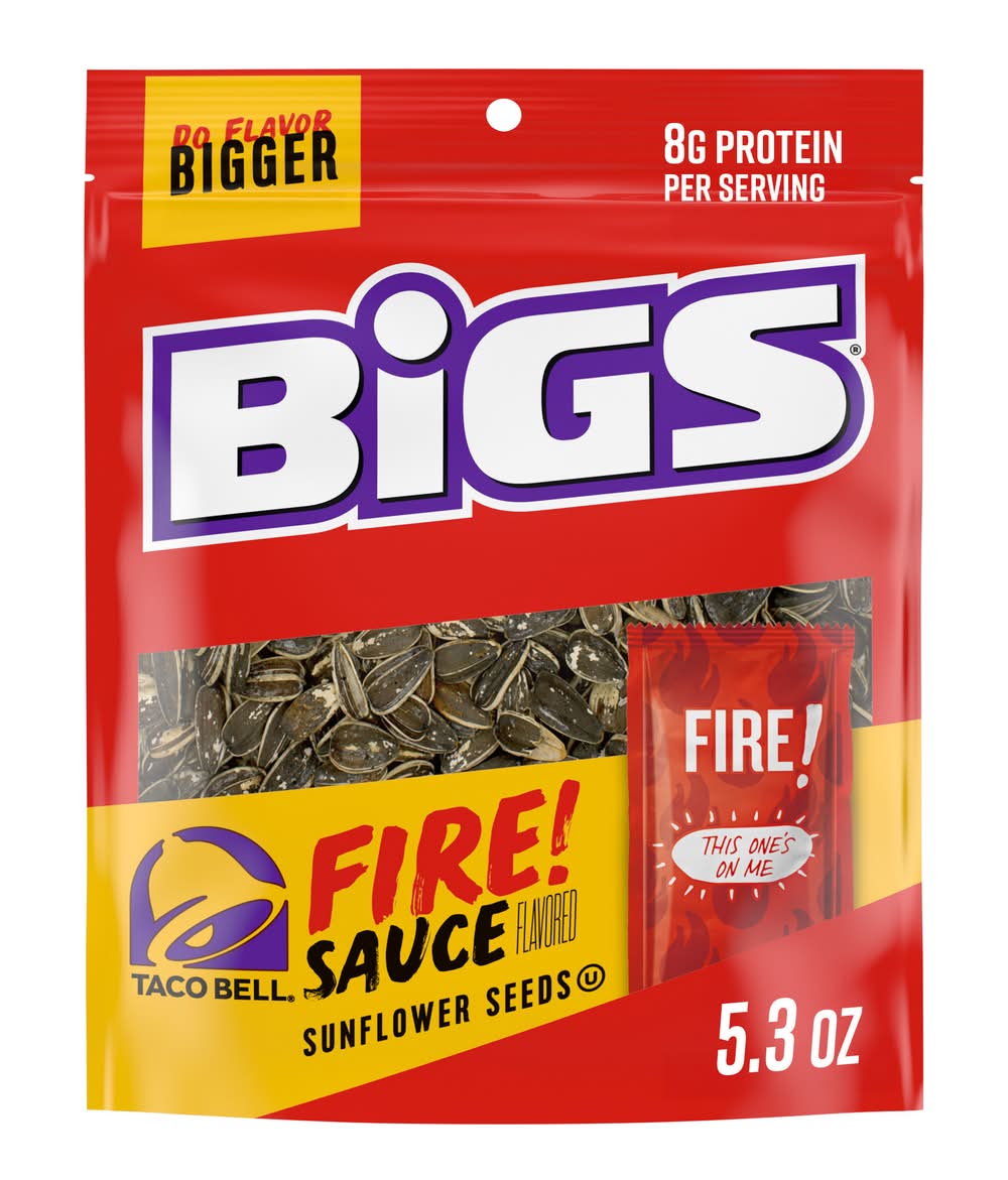 BIGS Sunflower Seeds, Fire (5.35 oz)