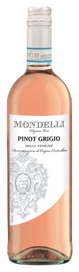 Mondelli Pinot Grigio Rose Wine (750ml)