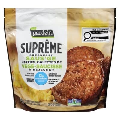 Gardein Supreme Breakfast Sausage Patties (390 g)