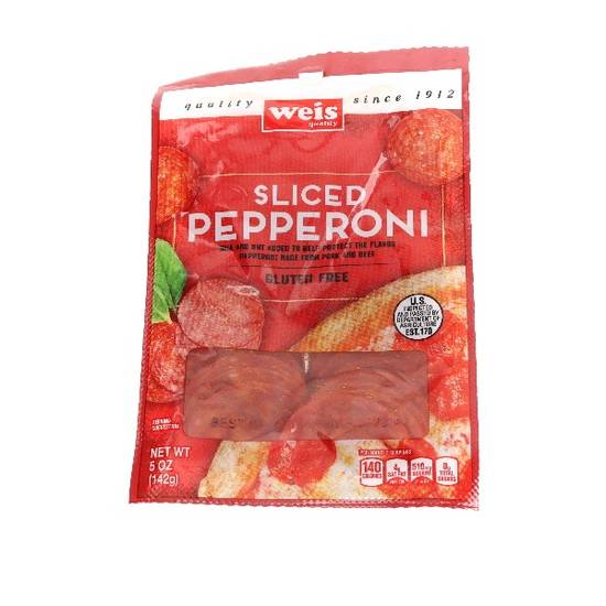 Weis Quality Sliced Pepperoni