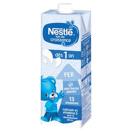 Nestlé Lait de Croissance 1+ dès 1 an 1L