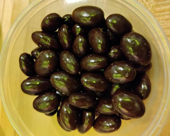 Order Dark chocolate almond bites food online from Soup Nazi Kitchen store, Everett on bringmethat.com