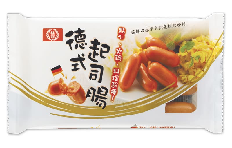 桂冠 德式起司腸 120g <120g克 x 1 x 1Pack包>