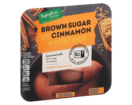 Order Signature Farms · Mini Sweet Brown Sugar Cinnamon Potatoes (12 oz) food online from Safeway store, Butte on bringmethat.com