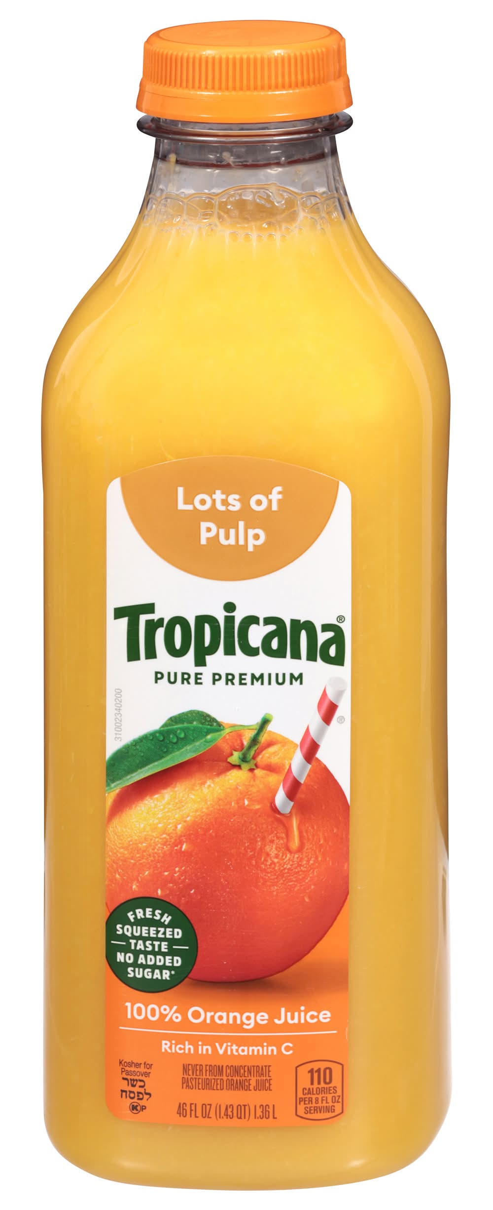 Tropicana Lots Of Pulp Premium Orange Juice (46 fl oz)