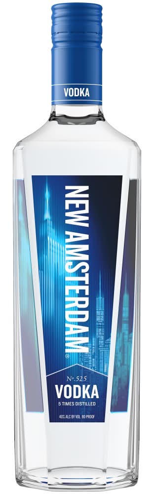 New Amsterdam 80 Proof Distilled Vodka (750 ml)