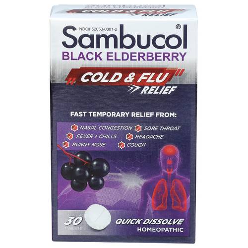Sambucol Black Elderberry Cold & Flu Relief