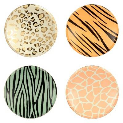 Meri Meri Safari Animal Print Dinner Plates (Pack of 8)