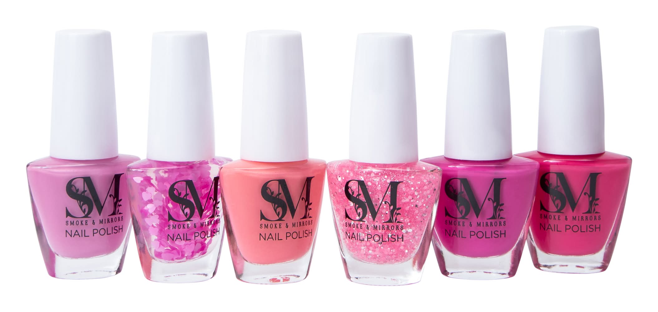 Smoke & Mirrors Pretty In Pink Nail Polish Collection 6-Pack