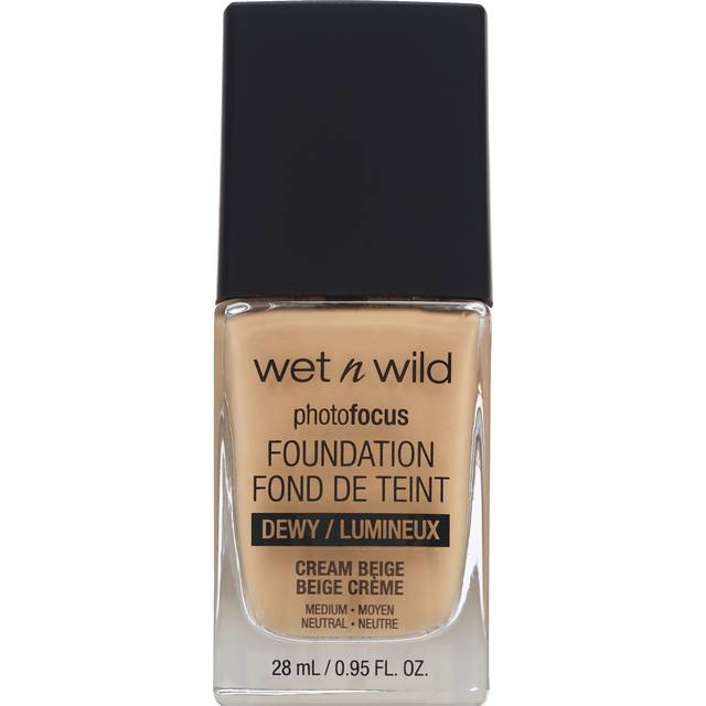 wet n wild Photofocus Foundation, Dewy Lumineux, C. Beige (1 fl oz)