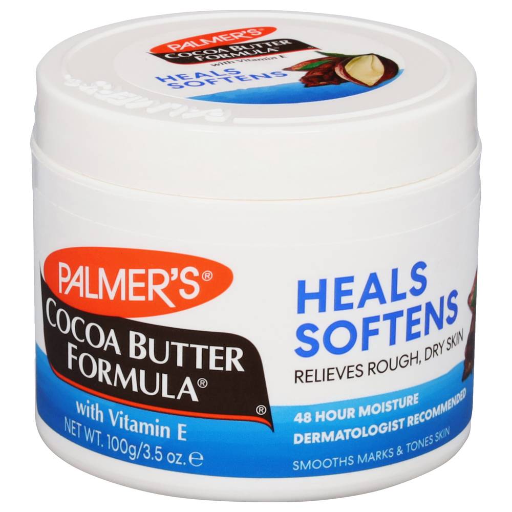 Palmer's Cocoa Butter Formula Jar With Vitamin E Heals Softens Dry Skin