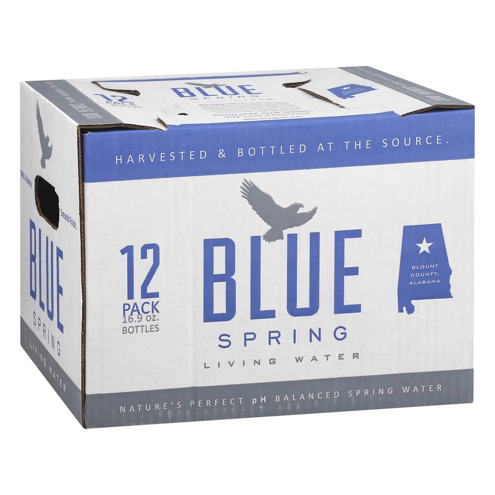 Blue Spring Living Water (12 pack, 16.9 oz)