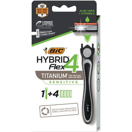 Bic Hybrid 4 Advance Razor (4 ea)