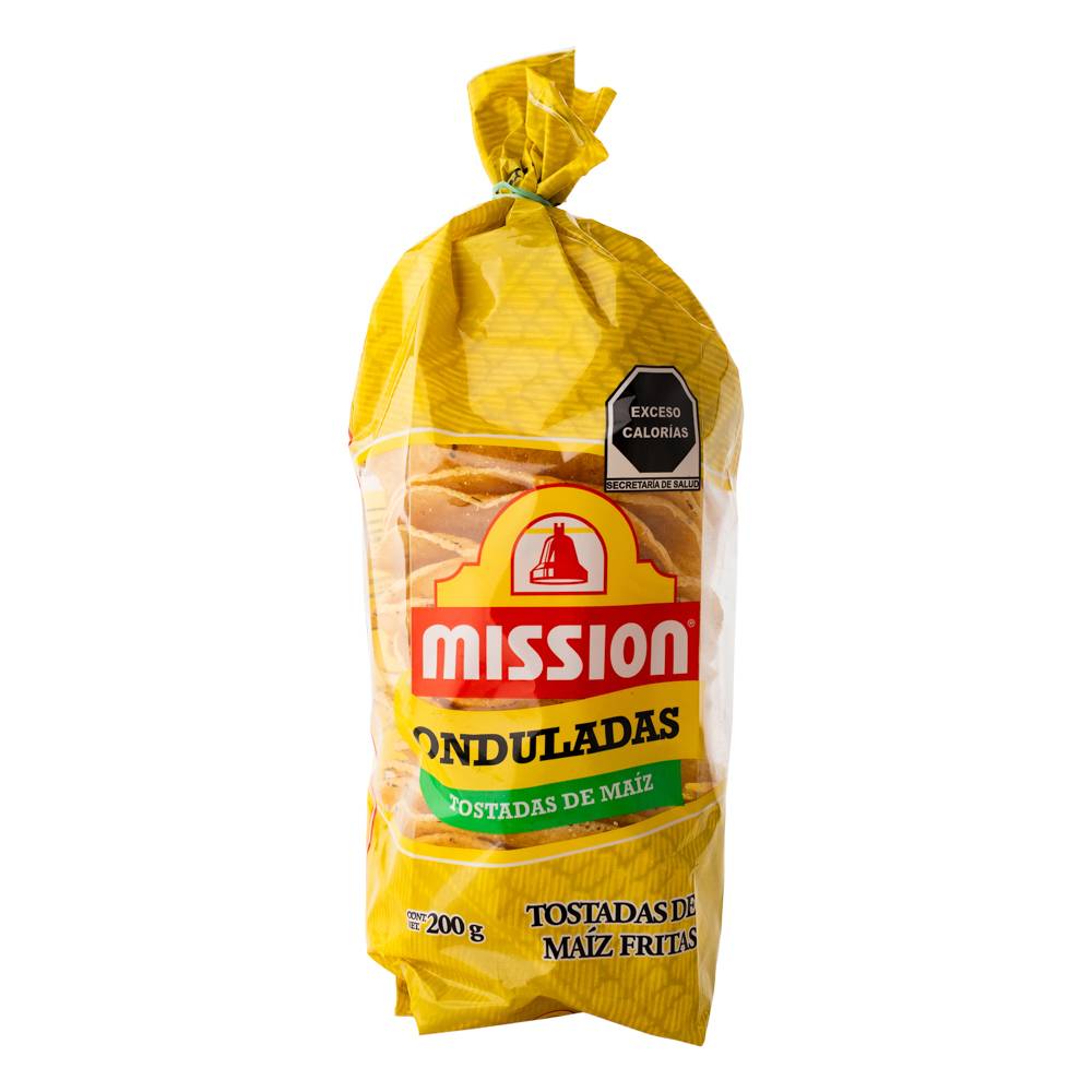 Mission tostadas de maíz onduladas (200 g)