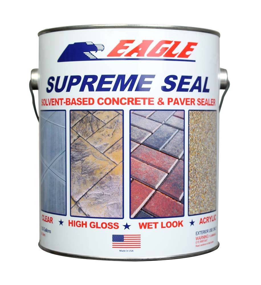 Eagle Clear Acrylic High-gloss Ready-to-use Concrete Sealer (1-Gallon) | EU1