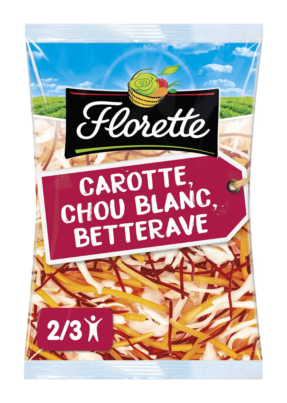 Florette - Mélange carotte chou blanc betterave