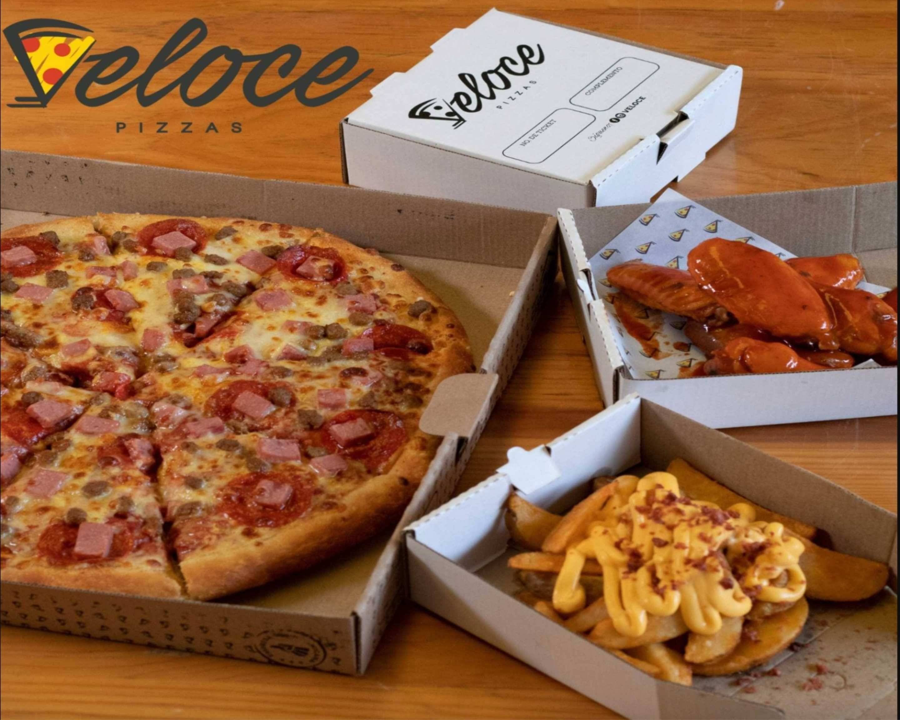 Veloce Pizzas Residencial Victoria Menú a Domicilio【Menú y Precios