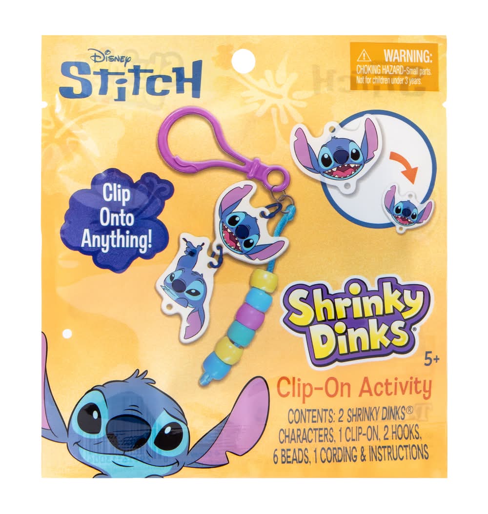 Licensed Shrinky Dinks® Clip-On Activity Set Stitch