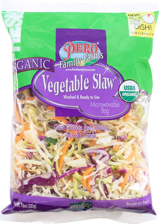 Pero Family Farms Organic Vegetable Slaw (10 oz)